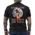 Happy Uh You Know The Thing Joe Biden Halloween Men's T-shirt Back Print