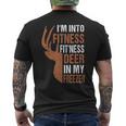 Hunting- I'm Into Fitness Deer Freezer Hunter Dad Men's T-shirt Back Print
