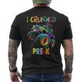 I Crushed Pre-K Graduation Boys Monster Truck Mens Back Print T-shirt