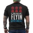 If Your Hair Aint Flying You Aint Tryin - Mullet Pride Mens Back Print T-shirt