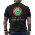 I'm Just Heres To Close My Rings Workout Lover Men's T-shirt Back Print