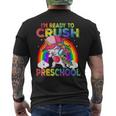 I'm Ready To Crush Preschool Unicorn Back To School Men's T-shirt Back Print