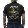 Im Ready To Crush Kindergarten Monster Truck Dinosaur Mens Back Print T-shirt