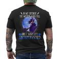 In My Defense The Moon Was Full And I Was Left Unsupervised Moon Funny Gifts Mens Back Print T-shirt