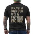 Its Not A Dad Bod Its A Father Figure | Funny Vintage Gift Mens Back Print T-shirt
