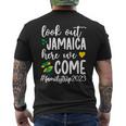 Jamaica Here We Come Family Trip 2023 Vacation Jamaica Mens Back Print T-shirt