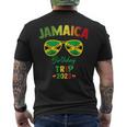 Jamaica Vacation Trip 2023 Matching Outfit Mens Back Print T-shirt