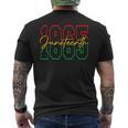 Junenth Celebrate Black Freedom 1865 History Month Freedom Funny Gifts Mens Back Print T-shirt