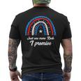 Just One More Rock I Promise - Funny 4Th Of July Geologist Mens Back Print T-shirt
