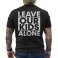 Leave Our Kids Alone Mens Back Print T-shirt
