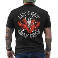 Let's Get Cray Cray Crawfish Crayfish Men's T-shirt Back Print