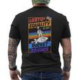 Lgbtq Equality Is Not Rocket Science Cute Gay Pride Ally Mens Back Print T-shirt