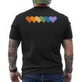 Lgbtq Pride Clothing Mens Back Print T-shirt