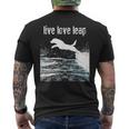 Live Love Leap Canine Agility Dog Sports Dock Diving Men's T-shirt Back Print