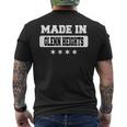 Made In Glenn Heights Men's T-shirt Back Print