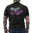 Mamá Luchona Madre Soltera Camisa Chistosa Para Mujer Men's T-shirt Back Print