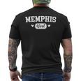 Memphis Girl Athletic Born Raised Home State Pride Gift Mens Back Print T-shirt