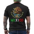 Mexico Independence Day Viva Mexico Pride Mexican Flag Men's T-shirt Back Print