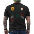 Mexico Soccer Fans Jersey Mexican Flag Football Lovers Mens Back Print T-shirt