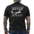 Model Making Glider Funny Model Aeroplane Pilot Mens Back Print T-shirt