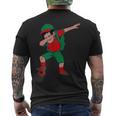 Moroccan Pride Boy Moroccan Soccer Player Ball Morocco Flag Mens Back Print T-shirt