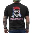Mulletinator - Mullet Pride Funny Redneck Mens Back Print T-shirt