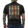 October 1990 Vintage Funny 30Th Birthday Gift 30Th Birthday Funny Gifts Mens Back Print T-shirt