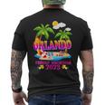 Orlando Family Vacation 2023 Summer Beach Matching Tropical Family Vacation Funny Designs Funny Gifts Mens Back Print T-shirt