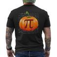 Pumpkin Pie Math I Halloween Thanksgiving Pi Day Halloween Men's T-shirt Back Print