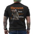 Pygmy Marmoset Kisses Fix Everything Heart Men's Back Print T-shirt