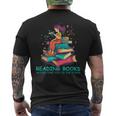 Reading Books Would Take You To The Stars Book Lovers Reading Funny Designs Funny Gifts Mens Back Print T-shirt