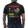 I Am Ready To Crush Kindergarten Bigfoot Back To School Men's T-shirt Back Print