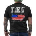 Red Friday Remember Everyone Deployed Every Friday Veterans 108 Mens Back Print T-shirt