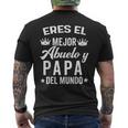 Regalos Para Abuelo Dia Del Padre Camiseta Mejor Abuelo Mens Back Print T-shirt