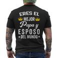 Regalos Para Papa Dia Del Padre Camiseta Mejor Esposo Mens Back Print T-shirt