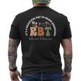 Registered Behavior Technician Rbt Behavior Therapist Aba Men's T-shirt Back Print