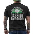 Retro Cassidy Family Reunion Irish Men's T-shirt Back Print