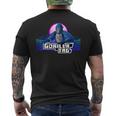 Retro Gorilla Monkey Tag Gorilla Vr Gamer Men's T-shirt Back Print