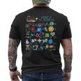 Science Is All Around Us Alphabet Abcs Physical Science Men's T-shirt Back Print