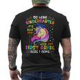 So Long Kindergarten Look Out 1St Grade Here I Come Unicorn Mens Back Print T-shirt