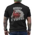 Sorry I Tooted Funny Train Gift - Sorry I Tooted Funny Train Gift Mens Back Print T-shirt