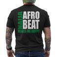 Storecastle Naija Afrobeat Makes Me Happy Nigerian Music Men's T-shirt Back Print