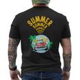 Sweet Summer On Off Timer Free Time Mens Back Print T-shirt