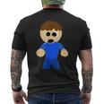 Tacs Character 1 Mens Back Print T-shirt Tacs Character 1 Mens Back Print T-shirt