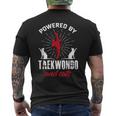 Taekwondo Funny Cat Lover Martial Arts Sport Taekwondo  Mens Back Print T-shirt