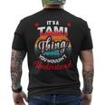 Tami Retro Name Its A Tami Thing Mens Back Print T-shirt