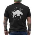 Taurus Constellation – Zodiac Astrology Mens Back Print T-shirt