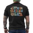 Test Day In My Testing Era Funny - Test Day In My Testing Era Funny Mens Back Print T-shirt