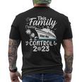 This Family Cruise Has No Control 2023 Mens Back Print T-shirt