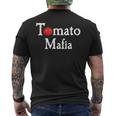 Tomato Mafia | Funny Gardening Lover Graphic Mens Back Print T-shirt